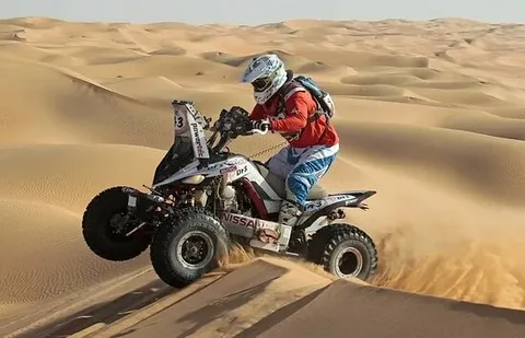 morning quad biking Dubai