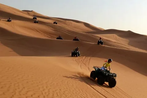 morning quad biking Dubai