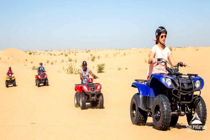 Morning Desert Safari with MI 60 mins Quad Bike